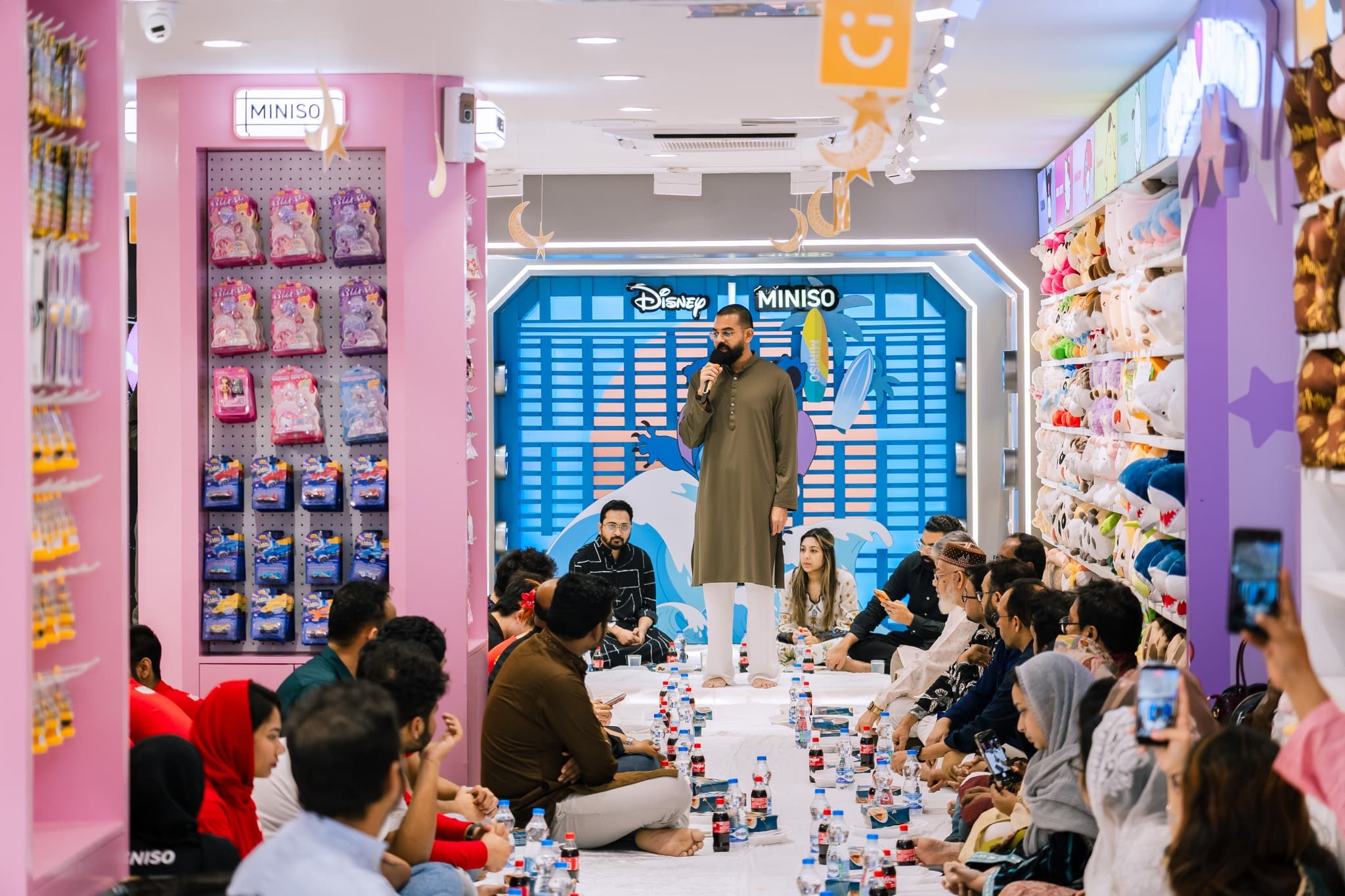 Miniso celebrating Ramadan together